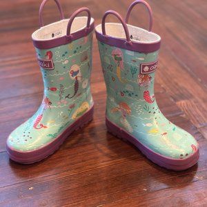 Girl Mermaid Rainboots